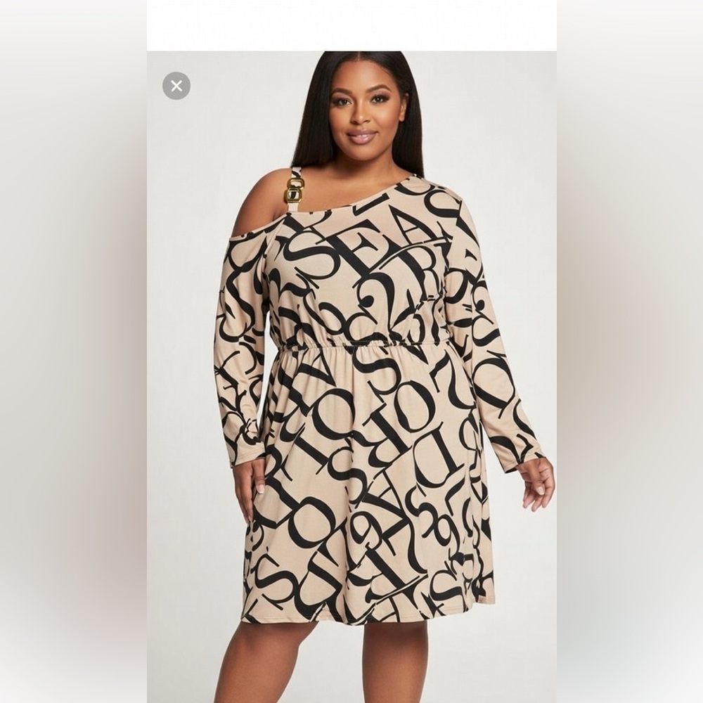 Sz 3x SHEIN stylish dress